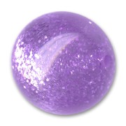 Perle ronde Polaris pailletée 18 mm Light Purple x1|raw }}