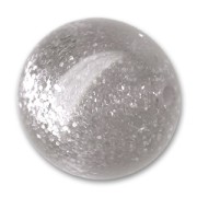 Perle ronde Polaris pailletée 18 mm Black Diamond x1
