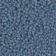 Rocaille Miyuki 11/0 2030 - Mat Metallic Steel Blue Luster x8g