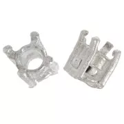 Serti pour cabochon rond 3 mm en argent 925 x1