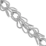 Chaîne maille fantaisie 6 mm en Acier inoxydable x1m