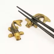 Moule silicone pour réaliser des poissons carpes Koï en résine 57x41x19 mm x1