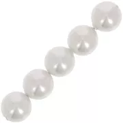 Perles nacrées PureCrystal 5810 4 mm White Pearl x20