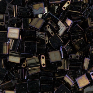 Miyuki Tila Beads 5x5x1.9 mm TL-0458 - Met Brown Iris x10g