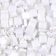 Miyuki Tila Beads 5x5x1.9 mm TL-0402 - White x10g|raw }}