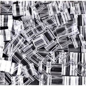 Miyuki Tila Beads 5x5x1.9 mm TL-0131 - Crystal x10g