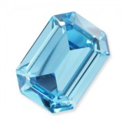 Cabochon PureCrystal 4610 14x10 mm Aquamarine x1