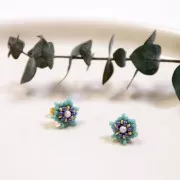 Rocaille Miyuki Duracoat 11/0 5117 - Galvanized Mermaid Blue x8g