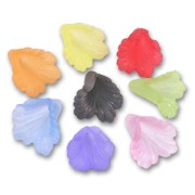 Assortiment de fleurs 11x12 mm Frosted x20