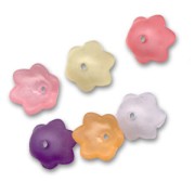 Assortiment de fleurs 7x10 mm Frosted x20|raw }}