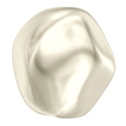 Baroque nacrée PureCrystal 5841 perle ronde irrégulière 8 mm Cream Pearl x1|raw }}