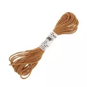 Fil à broder en soie pour broderie et couture - Soie d'Alger Camel (3825) x5m