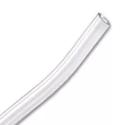 Cordon en plastique creux 5 mm Transparent x 50 cm