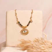 Perles rondelles 5 mm - Doré à l'o fin x4