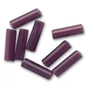 Preciosa Perles rocailles tubes 6.5x2 mm Amethyst x20g