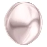 Baroque nacrée PureCrystal 5842 perle plate irrégulière 14 mm Rosaline Pearl x1