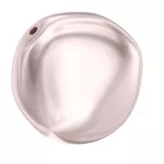 Baroque nacrée PureCrystal 5842 perle plate irrégulière 14 mm Rosaline Pearl x1