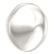 Baroque nacrée PureCrystal 5842 perle irrégulière 10 mm White Pearl x1