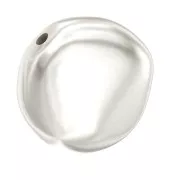 Baroque nacrée PureCrystal 5842 perle irrégulière 10 mm White Pearl x1
