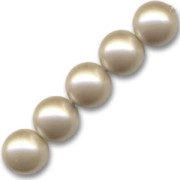 Perles nacrées PureCrystal 5810 5 mm Platinium Pearl x15|raw }}