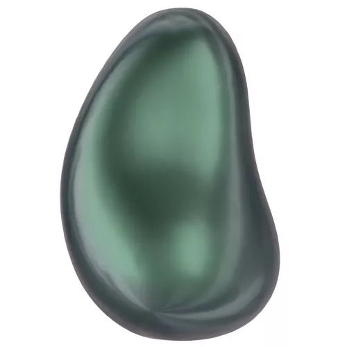 Baroque nacrée PureCrystal 5843 perle irrégulière 16 mm Irid Tahitian Look Pearl x1