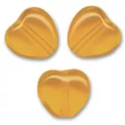 Coeurs  8 mm Dark Topaz  x20