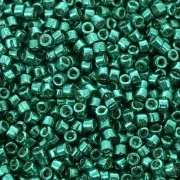 Miyuki Delica Duracoat 11/0 DB2506 - Galvanized Dark Aqua Green x8g