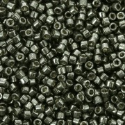 Miyuki Delica Duracoat 11/0 DB2512 - Galvanized Dark Steel Green x8g