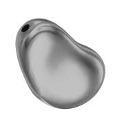 Baroque nacrée PureCrystal 5843 perle goutte irrégulière 12 mm Dark Grey Pearl x1