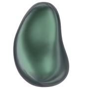 Baroque nacrée PureCrystal 5843 perle goutte irrégulière 12 mm Irid Tahitian Look x1|raw }}