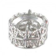 Serti griffe décoré 1028/1088/1122 8 mm rhodium x1