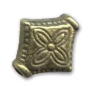 Losanges métal 10 mm bronze x5