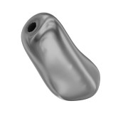 Baroque nacrée PureCrystal 5844 perle ovale irrégulière 10 mm Dark Grey Pearl x1