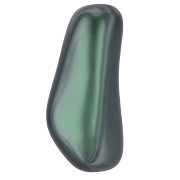 Baroque nacrée PureCrystal 5844 perle irrégulière 10 mm Irid Tahitian Look Pearl x1|raw }}
