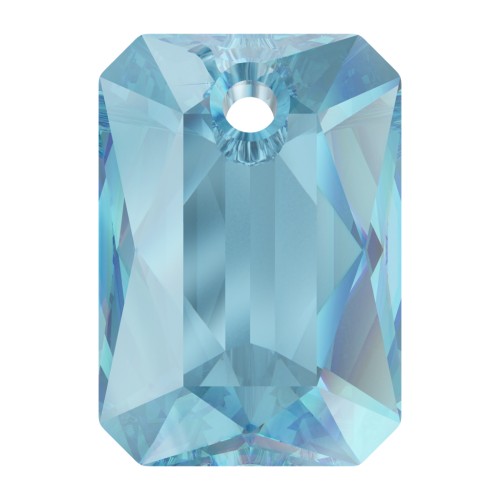 Pendentif PureCrystal 6435 11.5x8 mm - Aquamarine x1
