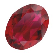 Cabochon PureCrystal 4120 8x6 mm - Scarlet Ignite x1|raw }}
