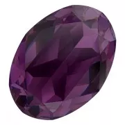 Amethyst - Cabochon PureCrystal 4120 14x10 mm - Amethyst Ignite x1 Cabochon PureCrystal 4120 14x10 mm - Amethyst Ignite x1