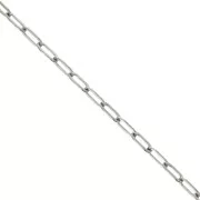 Sautoir de 80 cm maille rectangle 3 mm - Acier inoxydable 304 x 1