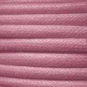 Coton ciré européen 1.3 mm Vieux Rose x 1 m|raw }}