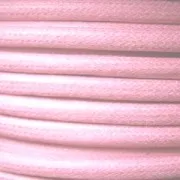 Coton ciré européen 1.3 mm Rose Clair x 1 m