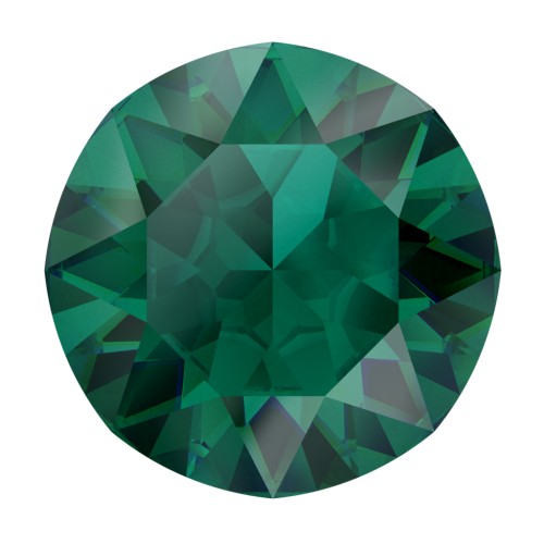 Cabochon PureCrystal 1088 8 mm - Emerald Ignite x1