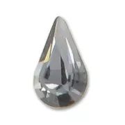 Poire PureCrystal 4328 10x6 mm Crystal Silver Night