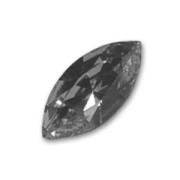 Navette PureCrystal 4228 15x7 mm Crystal Silver Night|raw }}
