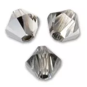 Toupies en cristal PureCrystal 5328 4 mm Crystal Silver Night x50
