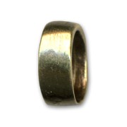 Poussoir irrégulier pour cuir Regaliz 6x14 mm bronze