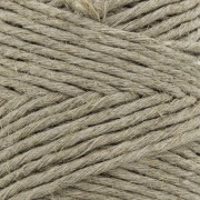 Bobine de fil de lin 12 brins 3 mm - Naturel x200gr