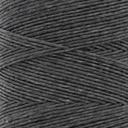 Fil de lin ciré pour bijoux micro macramé 0.7 mm couleur Gris n°3 x100g