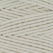 Bobine de cordon en coton pour macramé 3 mm - Ecru x100m