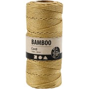 Bobine de 65 mètres de fil de bambou 1 mm - Doré|raw }}