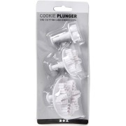 3 emporte-pièces poussoir pour pâte polymère - Flocon de neige 32-48-65 mm|raw }}